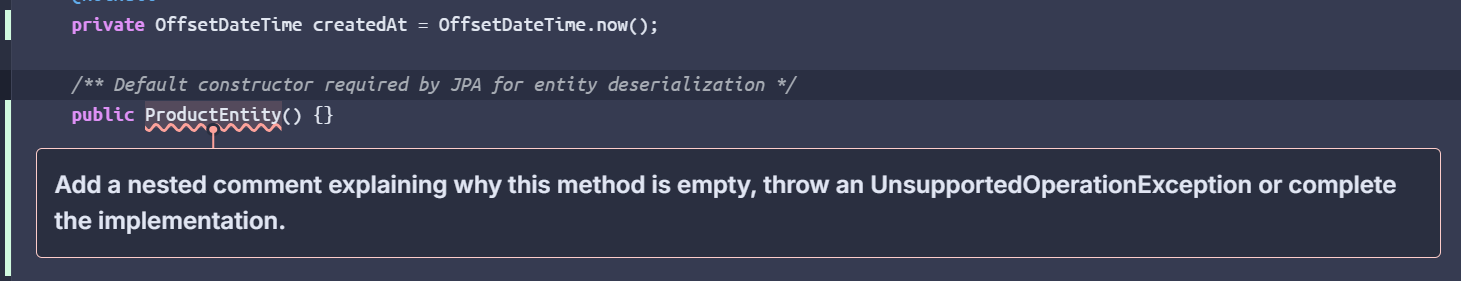 SonarQube backend issues